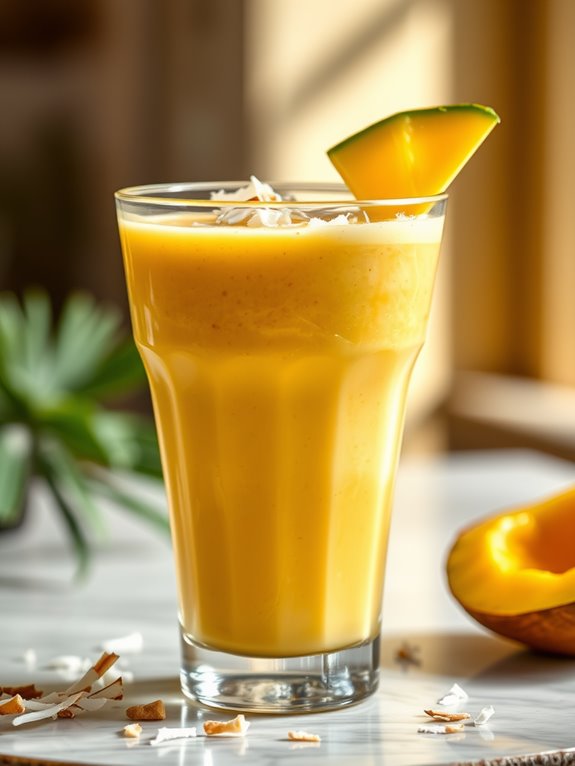 tropical mango coconut blend