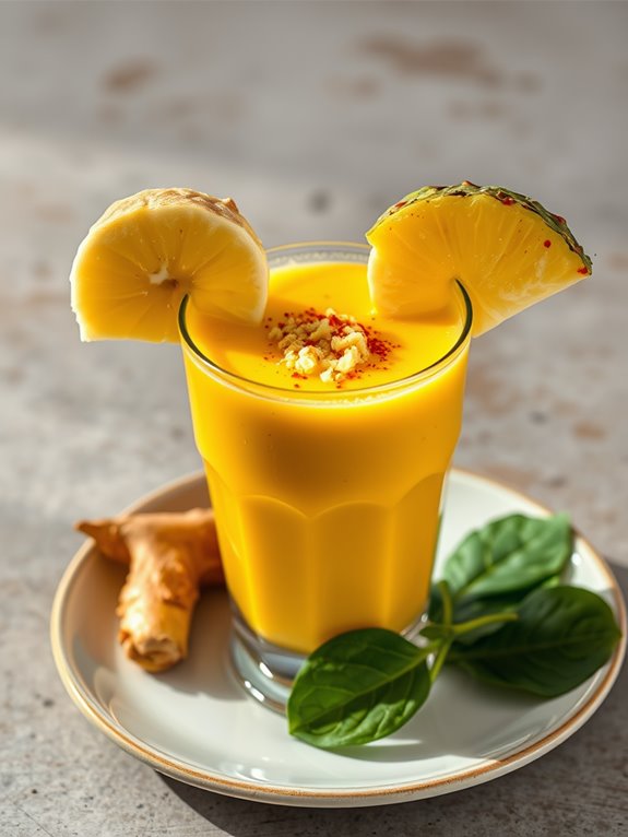 tropical spicy smoothie blend