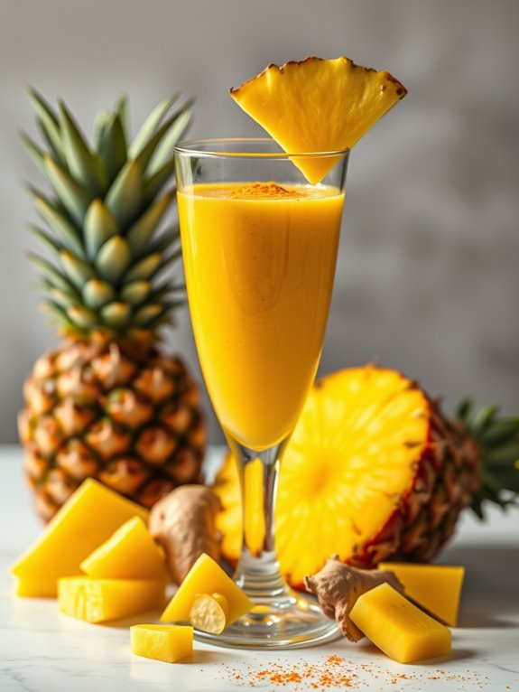 tropical turmeric pineapple blend