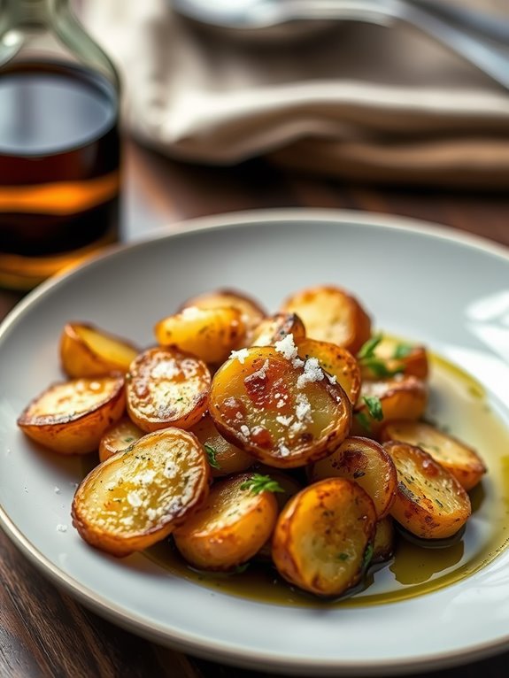 truffle oil seasoned potatoes