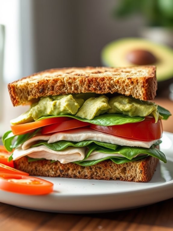 turkey and avocado delight