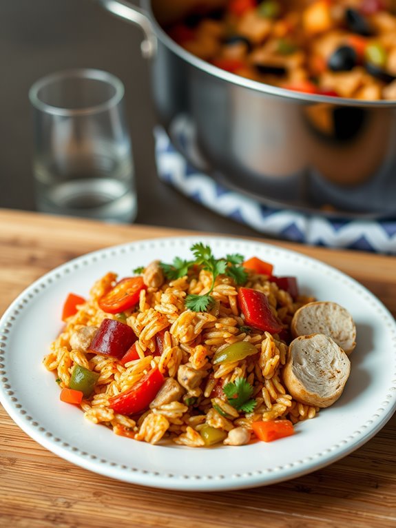 turkey jambalaya in one pot