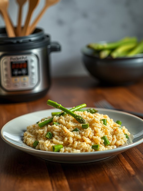 vegan asparagus risotto recipe