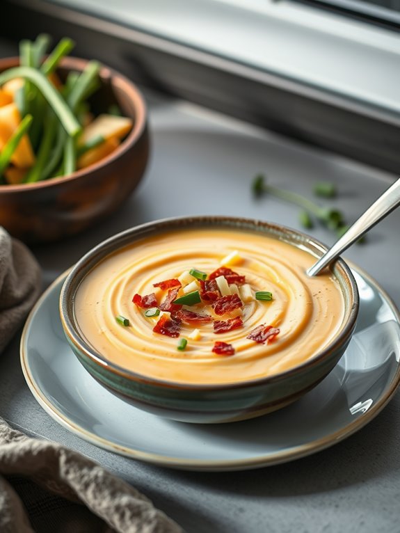 vegan creamy potato soup