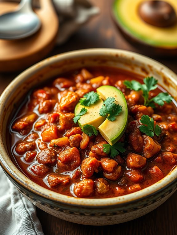 vegetarian chili in instant pot