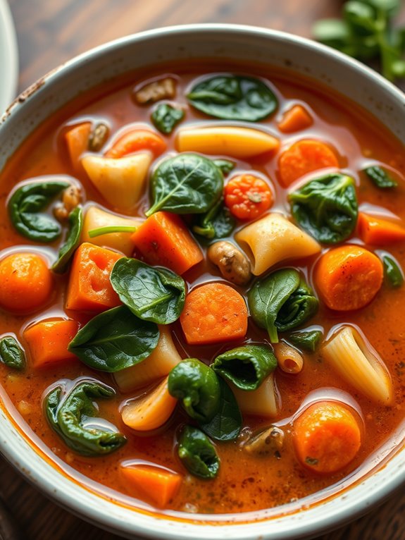 vegetarian italian wedding soup