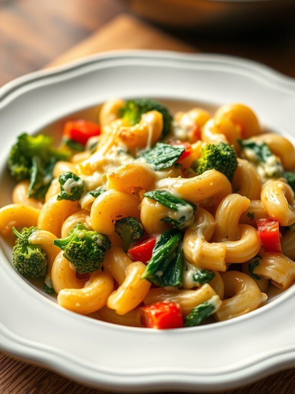 vegetarian macaroni and cheese