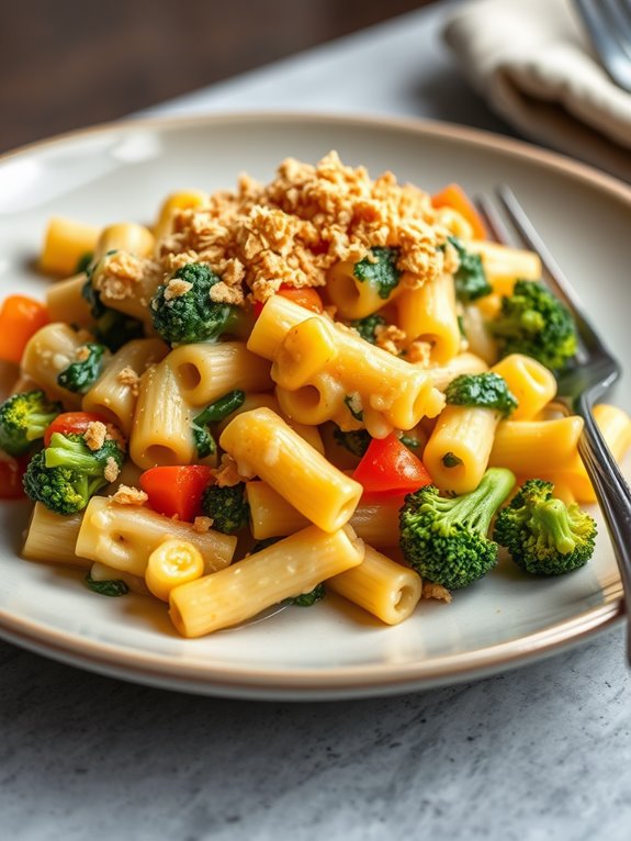 vegetarian macaroni and cheese