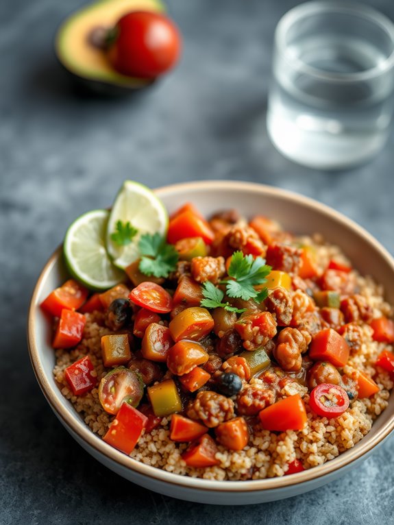 vegetarian quinoa chili recipe