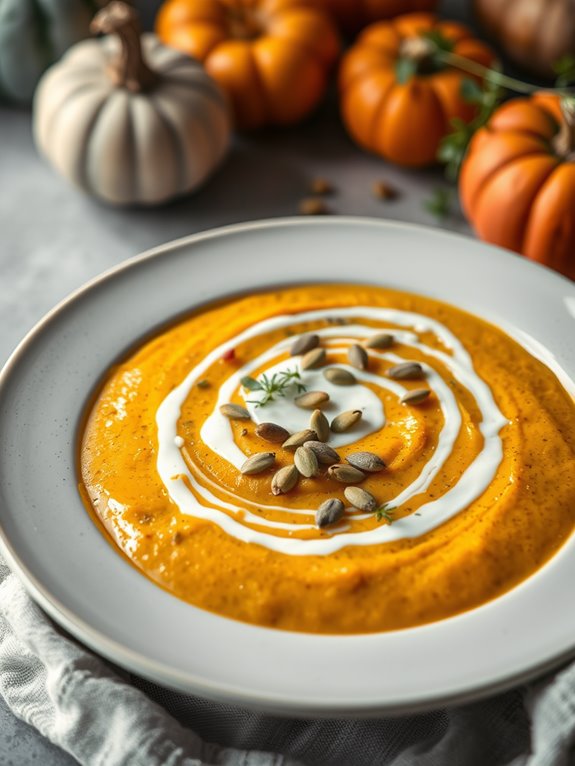 warm comforting fall soup