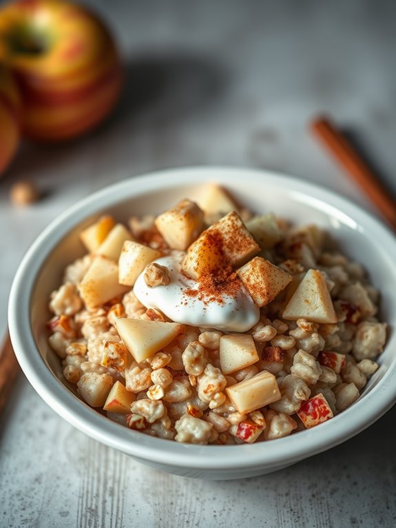 warm spiced breakfast bowl