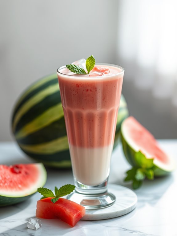 watermelon coconut smoothie recipe