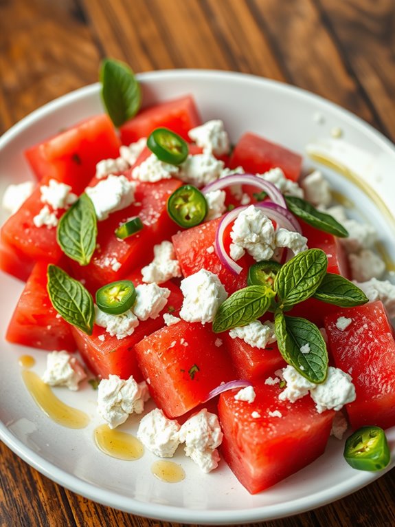 watermelon feta salad recipe