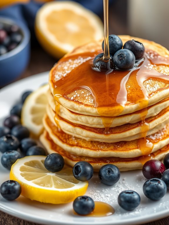 zesty blueberry pancake recipe