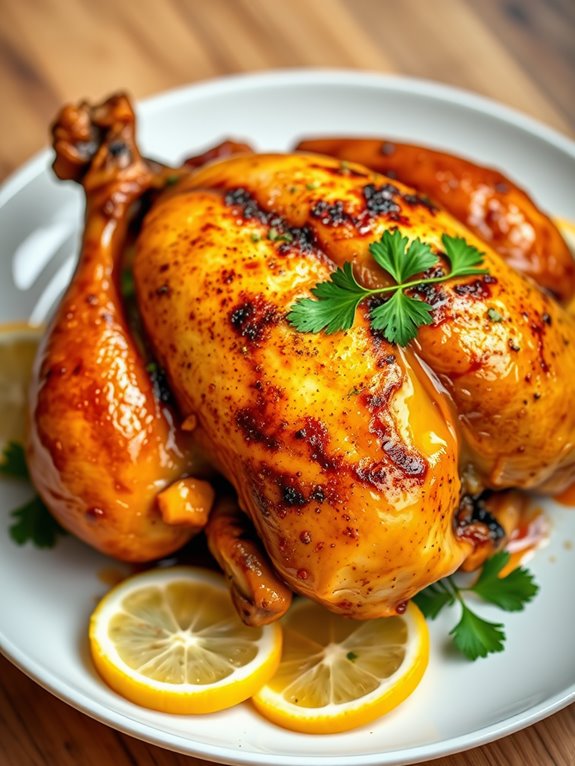 zesty garlic lemon chicken