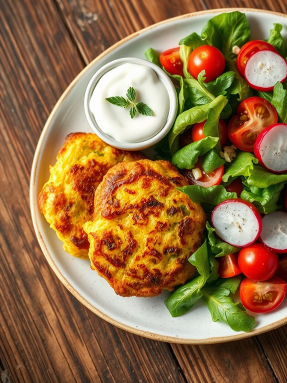 zucchini corn fritters recipe