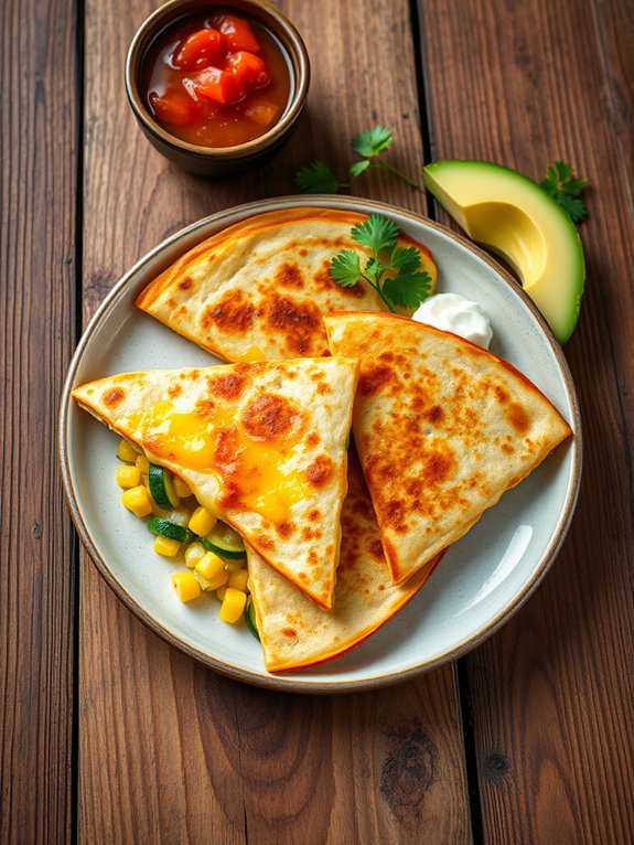 zucchini corn quesadilla recipe