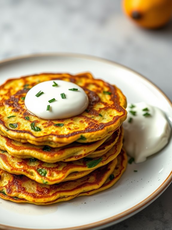 zucchini squash pancake recipe