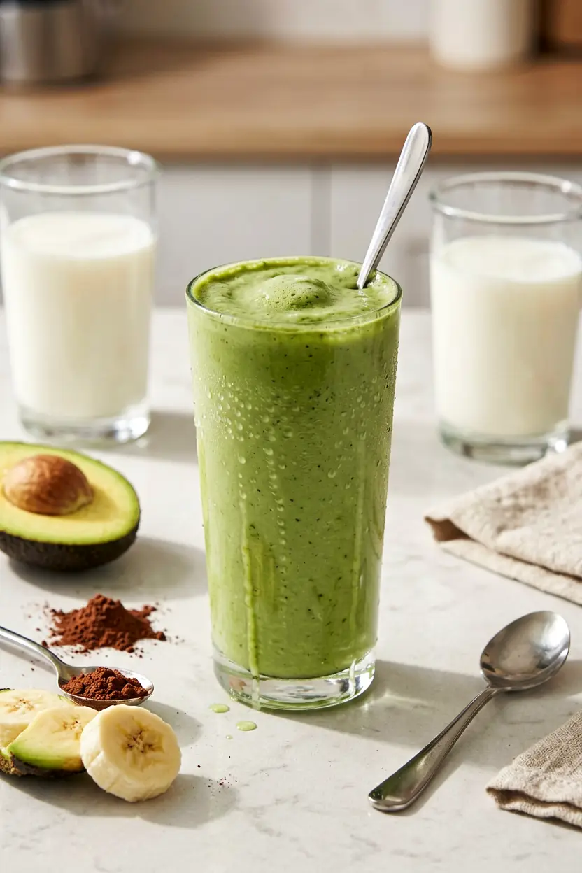 1 chocolate avocado collagen smoothie