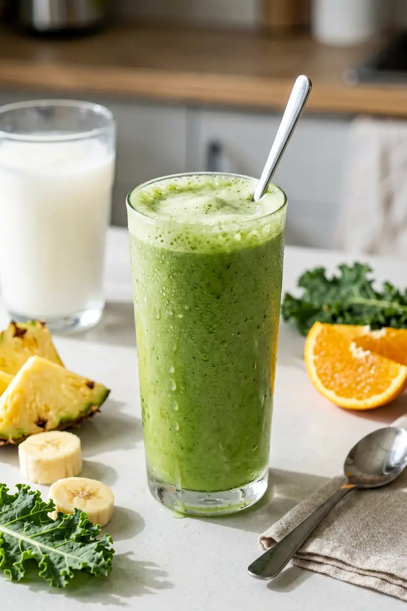 1 coconut water tropical smoothie