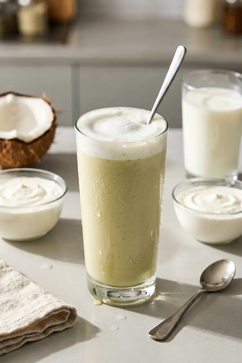 1 creamy coconut smoothie