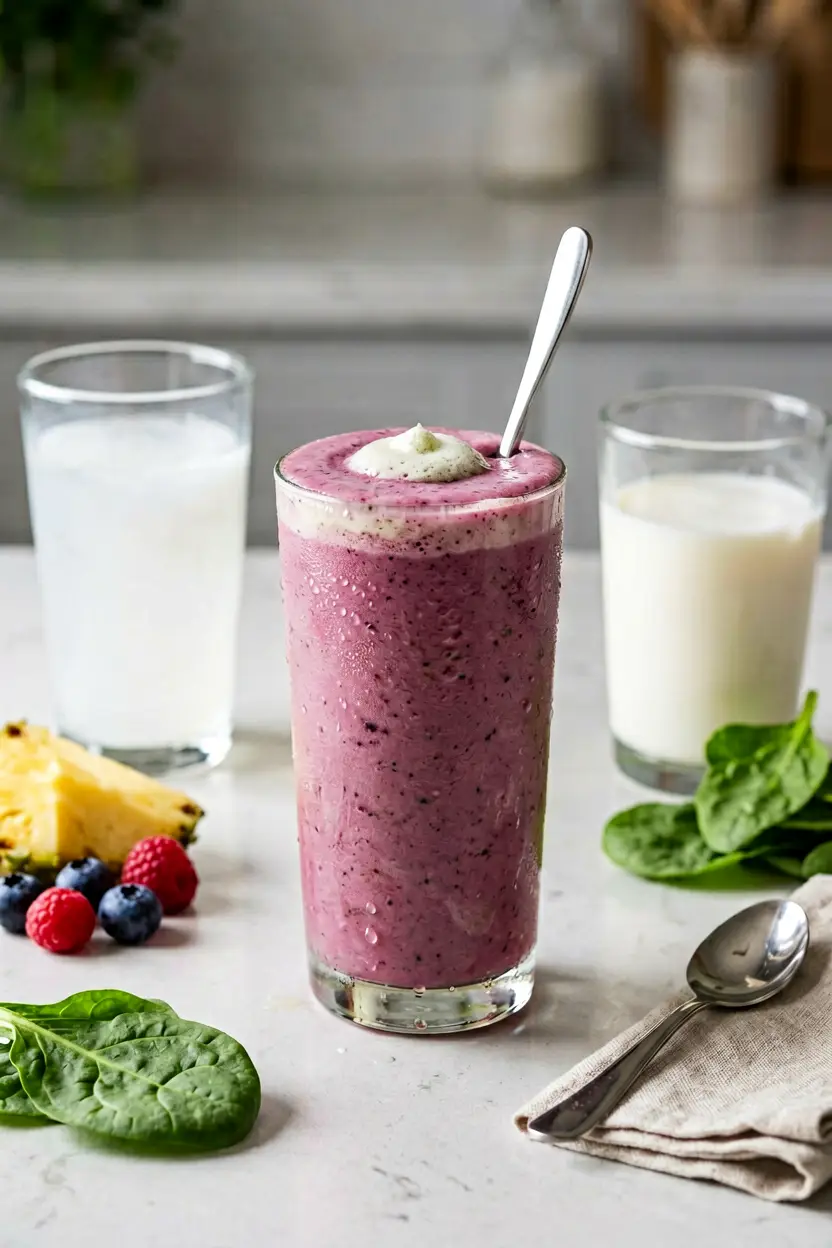 10 freezer pack green smoothie