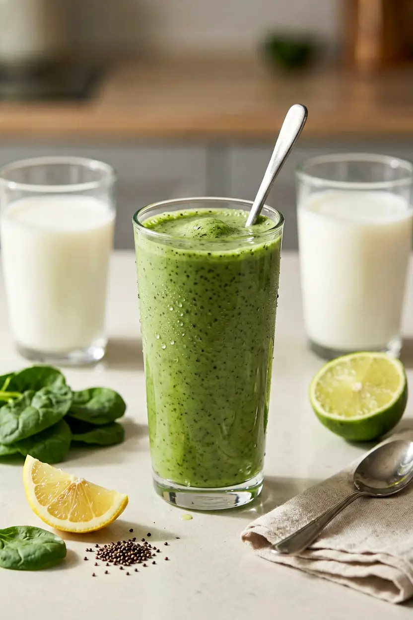 10 green chia smoothie