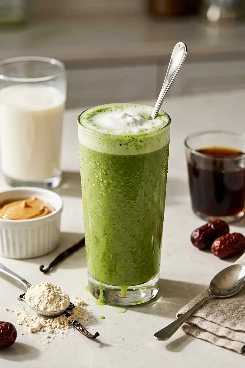 12 salted caramel coffee smoothie
