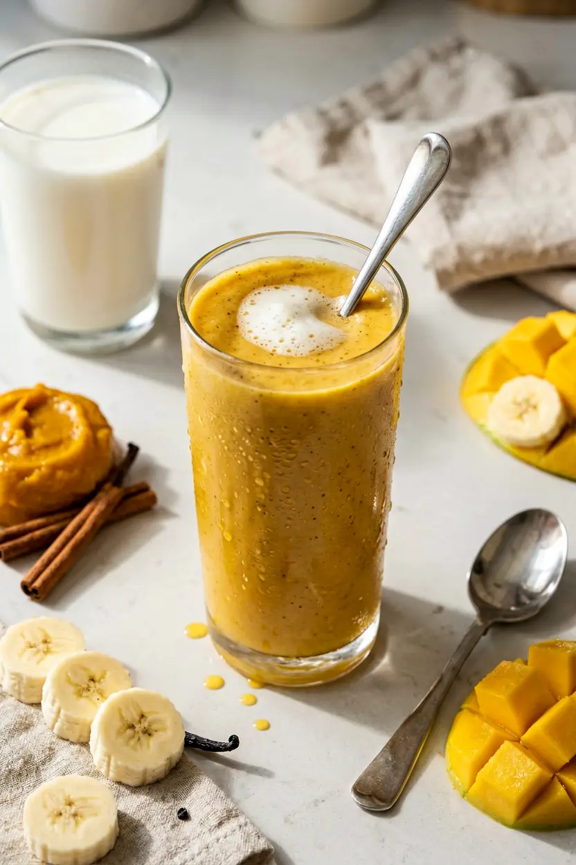 3 pumpkin spiced oat smoothie