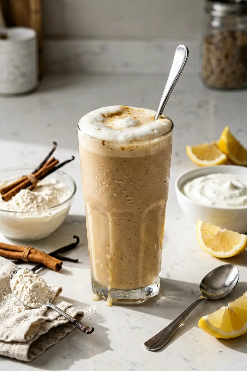 5 apple pie protein smoothie
