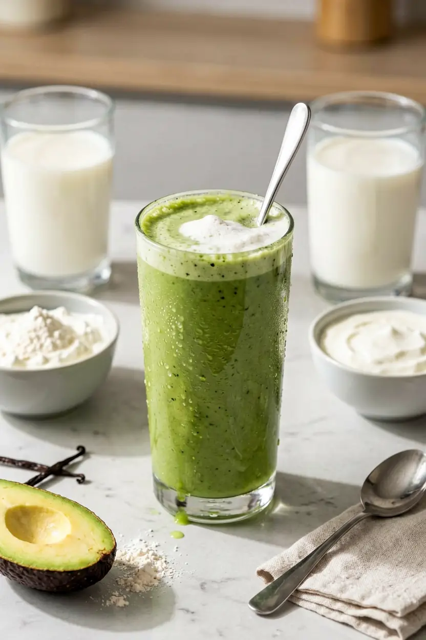 6 high-protein vanilla smoothie