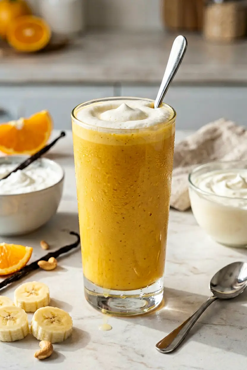 7 orange creamsicle smoothie