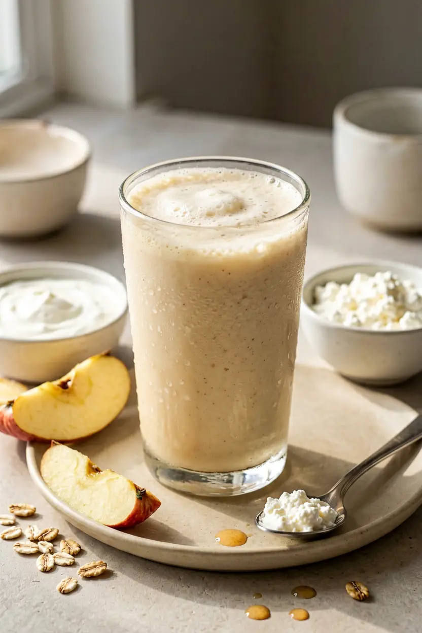 apple crisp protein smoothie