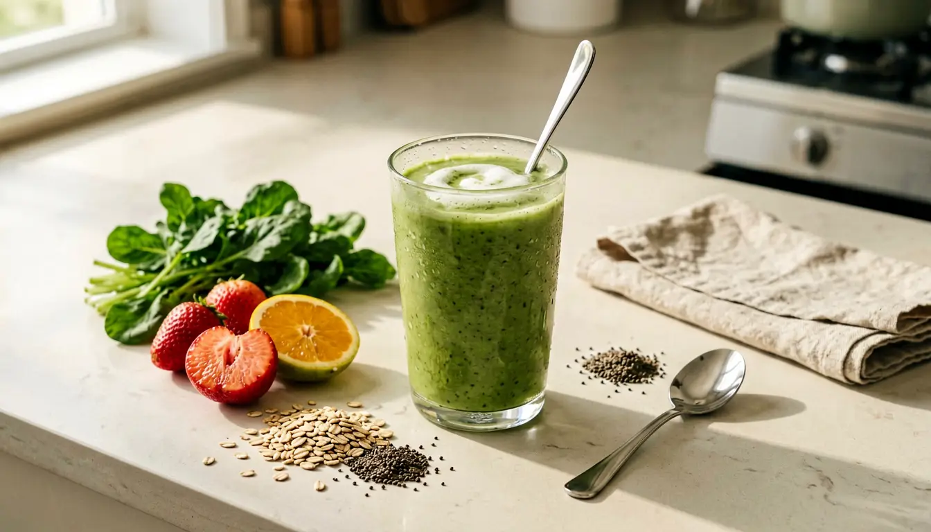 are smoothies in the morning healthy