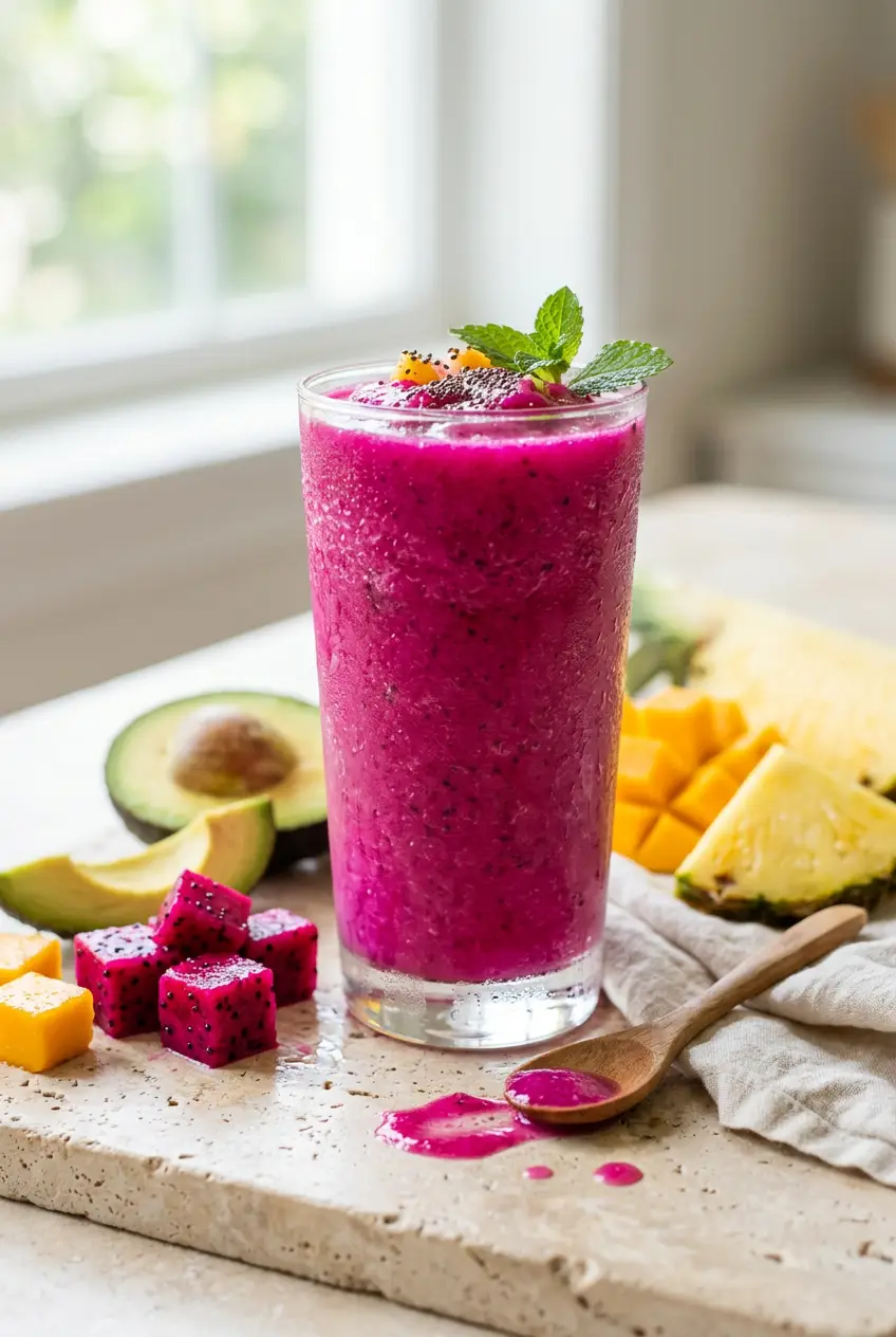 avocado tropical smoothie