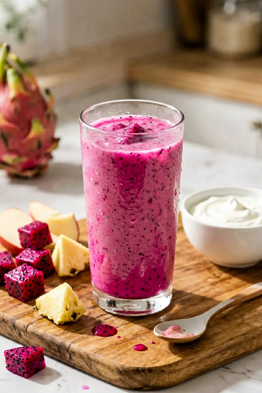 banana-free pitaya smoothie