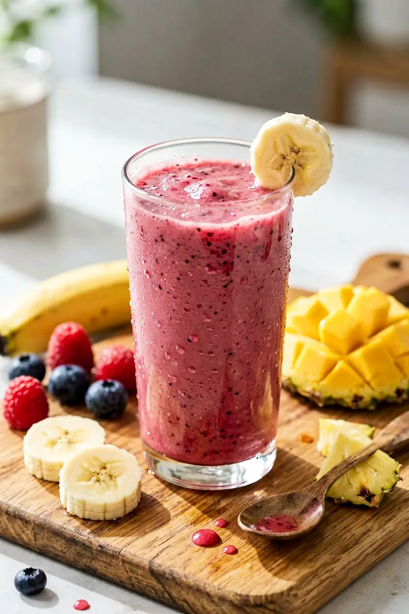 banana fruit combo smoothie
