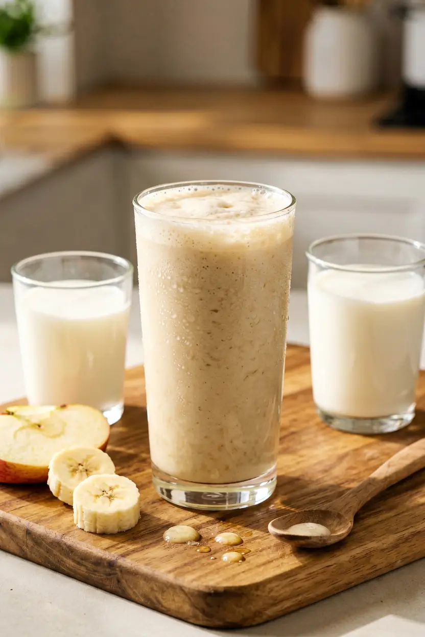 basic apple smoothie