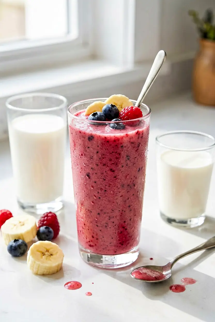 berry banana smoothie