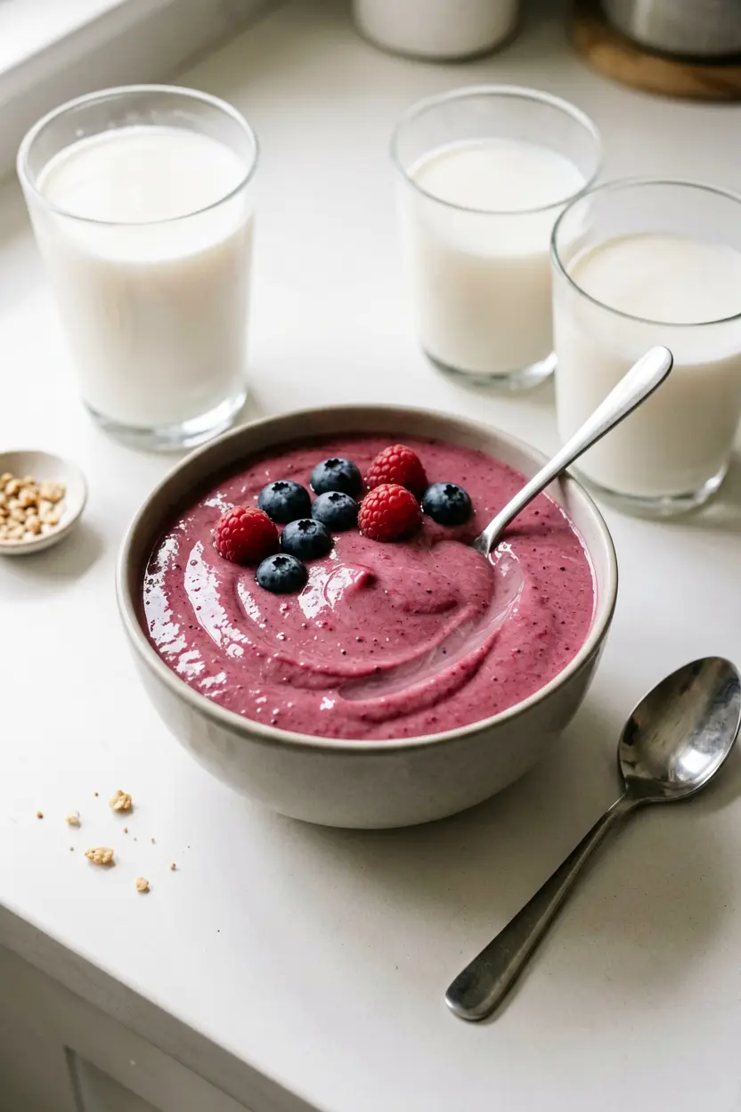 berry smoothie bowl