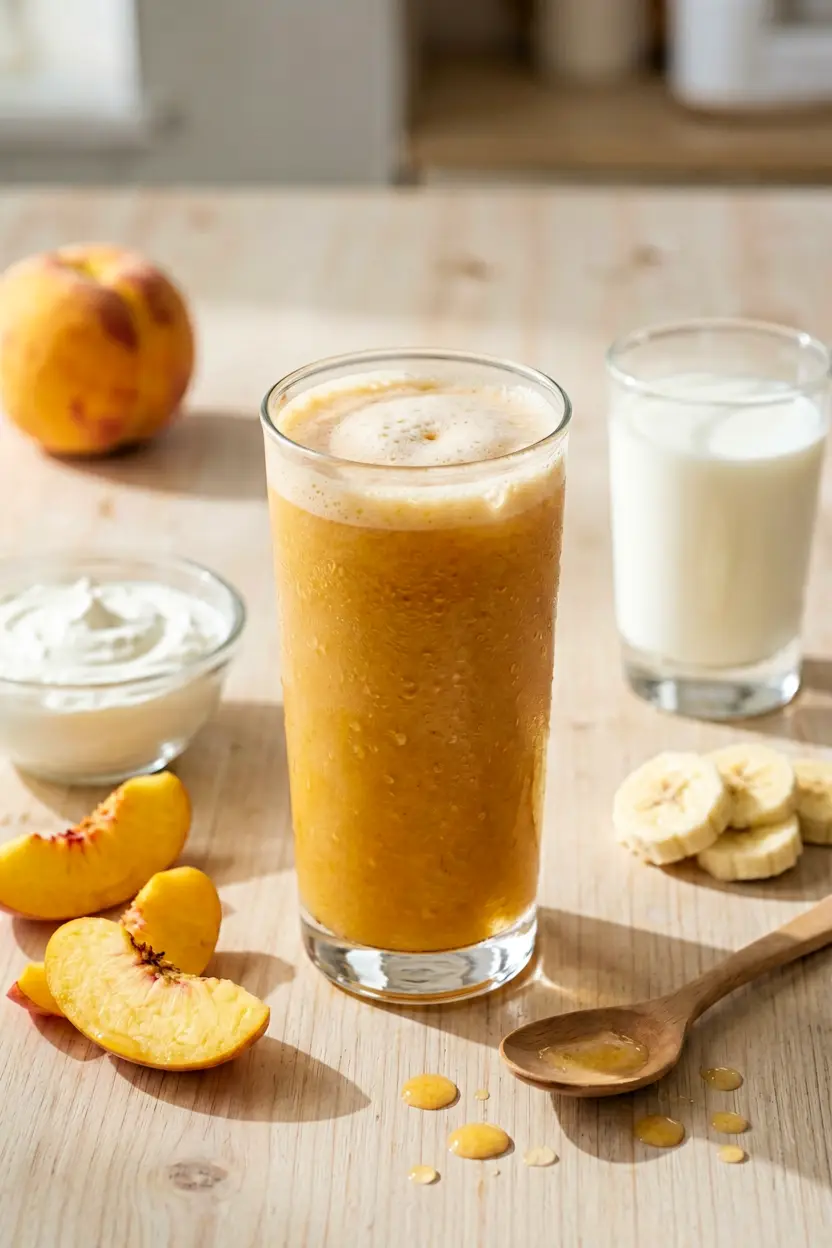 best peach smoothie