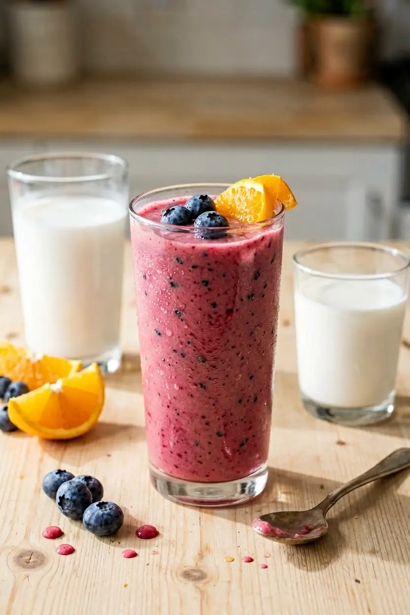 blueberry orange smoothie