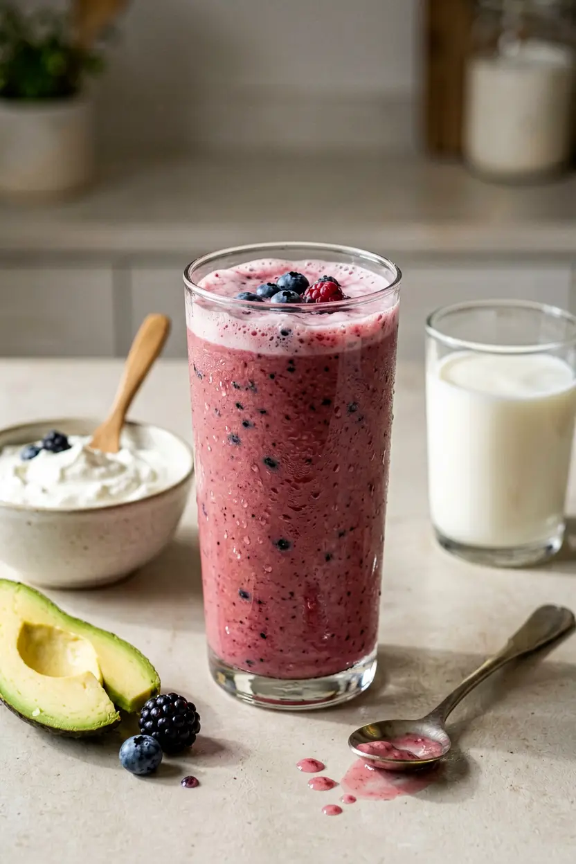 blueberry smoothie without banana