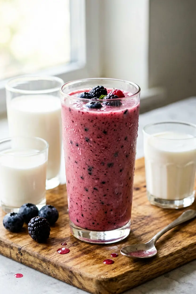 blueberry spinach smoothie