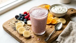 can you drink a smoothie first thing in the morning