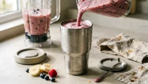 can you put smoothies in stainless steel