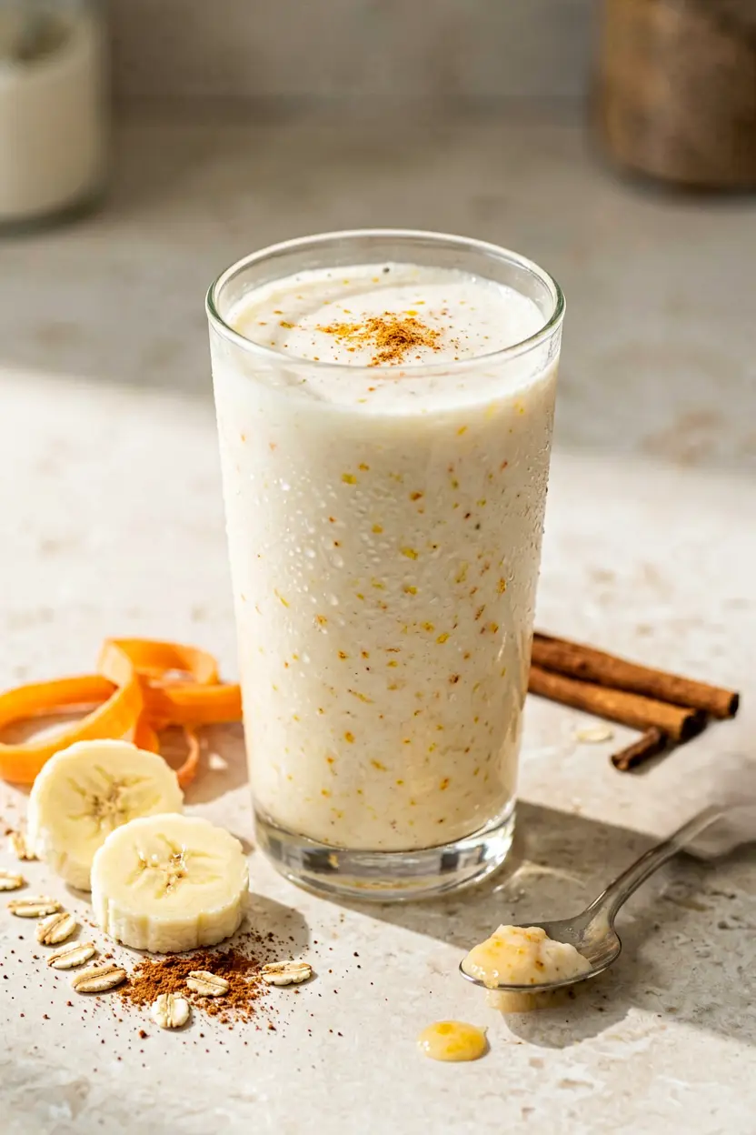 carrot cake organic smoothie