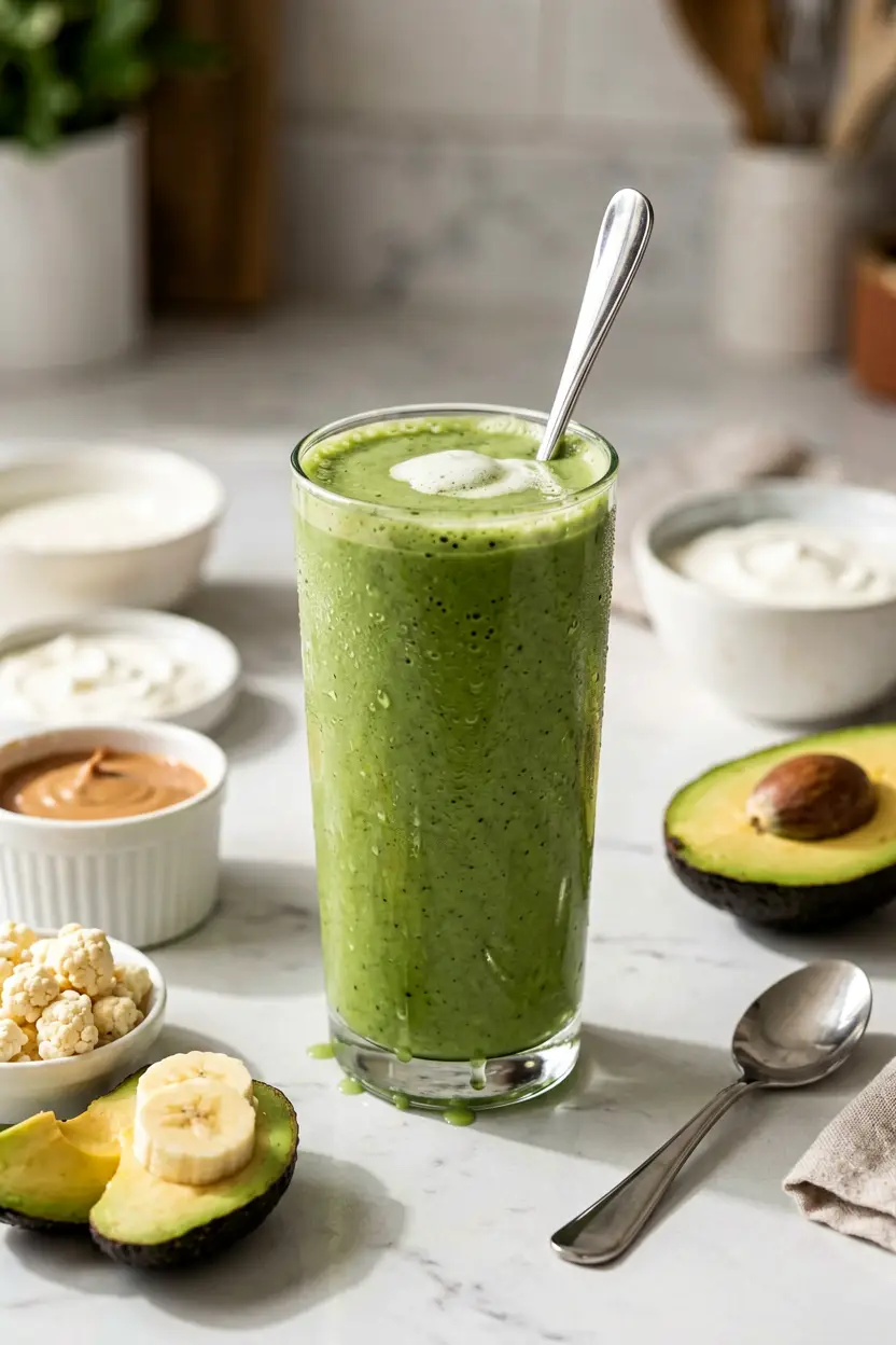 chocolate banana lite smoothie
