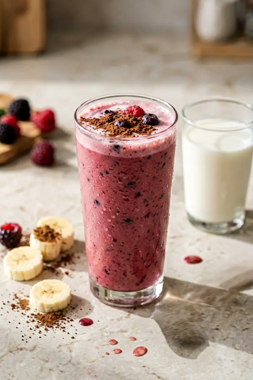 chocolate berry smoothie