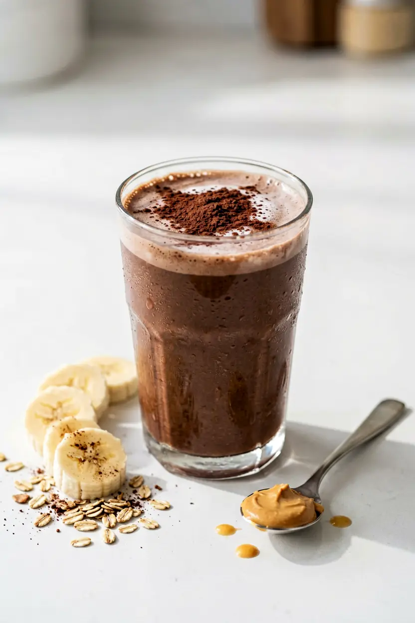 chocolate breakfast smoothie